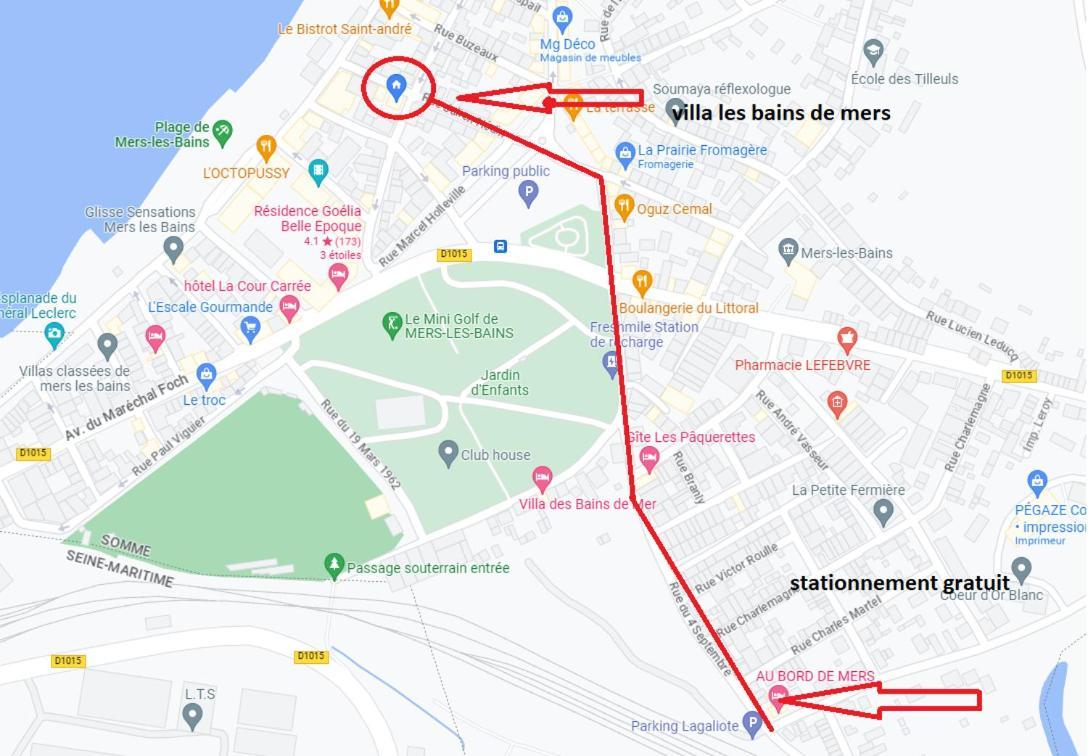 Plage A 50M Appartement Reves Etoiles Villa Les Bains De Mers 외부 사진